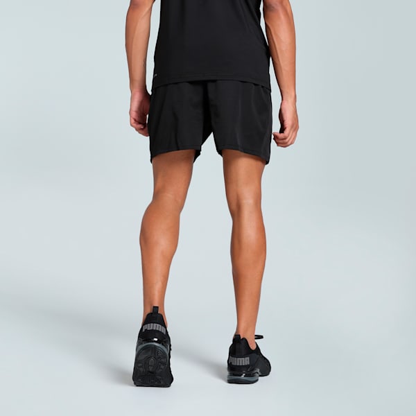 Men's Woven 5" Training Shorts, Puma Black, extralarge-IND